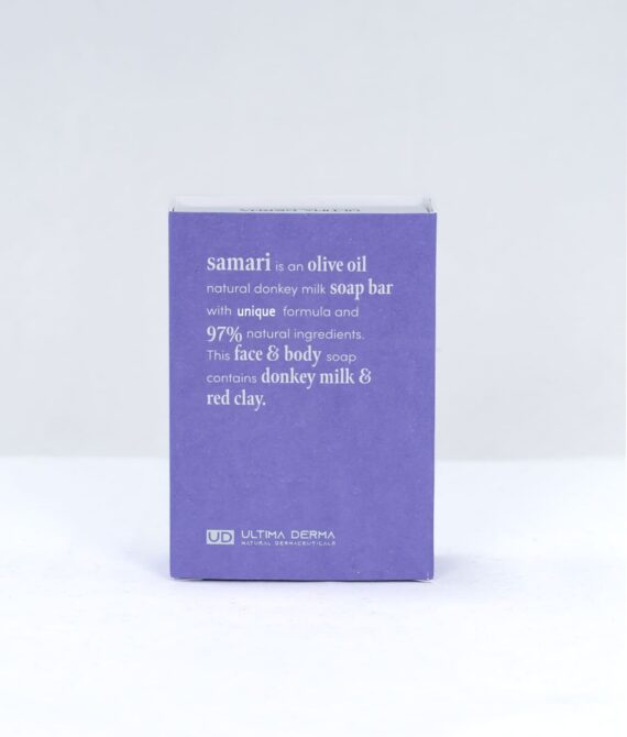 SAMARI – Sapun me Qumësht Gomarice & Argjilë të Kuqe