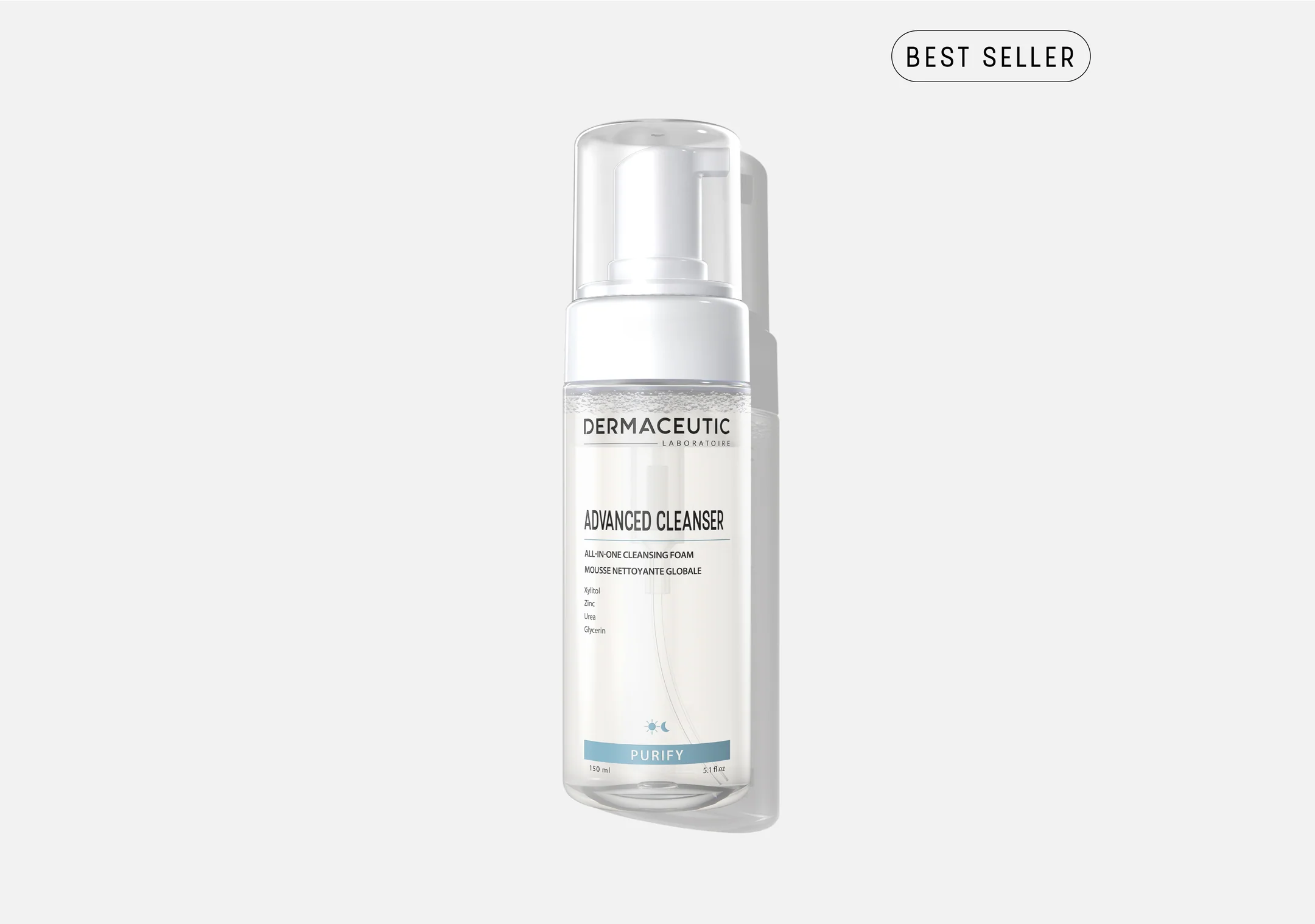 Formula e lehtë e shkumës është e përshtatshme për të gjitha tipet e lëkurës, përfshirë edhe lëkurën e ndjeshme dhe të dehidratuar, pa e tharë apo ndarë barrierën natyrale të lëkurës.